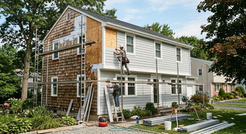 Horizontal Siding Installation in Danbury, CT
