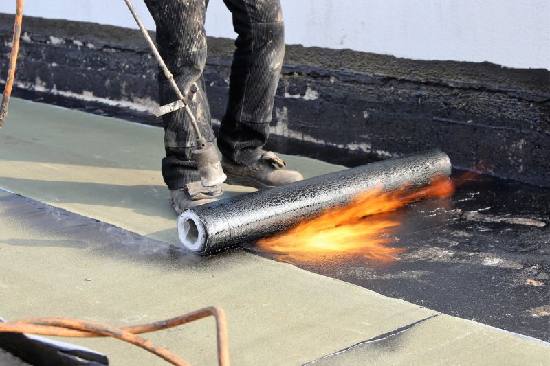 Applying Hot Asphalt